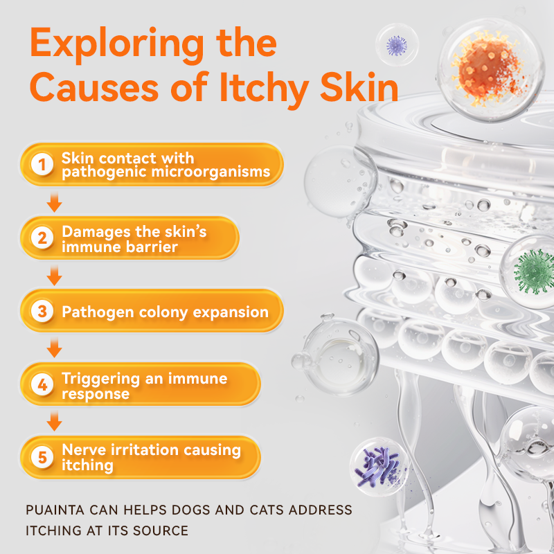 Puainta® Quantum Silver Skin Spray for Dogs/ Cats