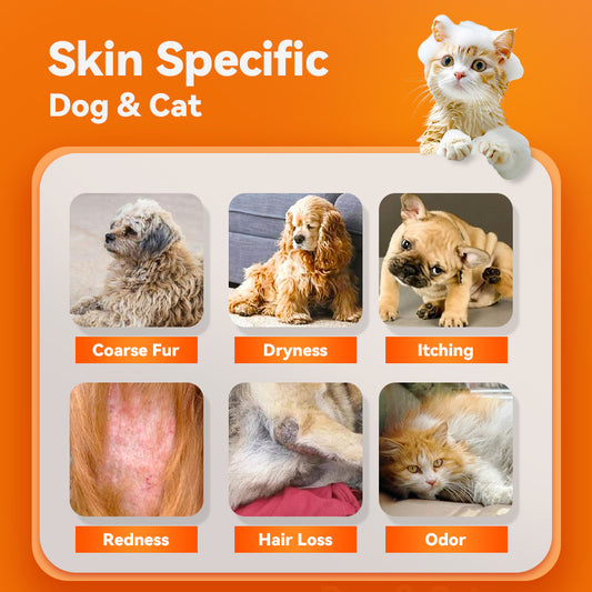 Puainta Banov Shampoo for Dogs & Cats – Gentle Relief for Sensitive & Itchy Skin