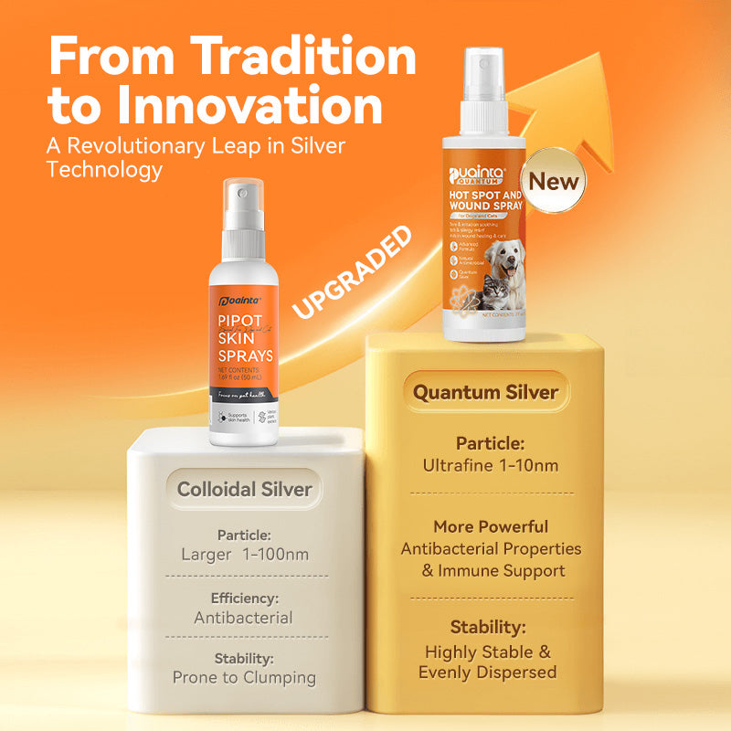 Puainta® Quantum Silver Skin Spray for Dogs/ Cats