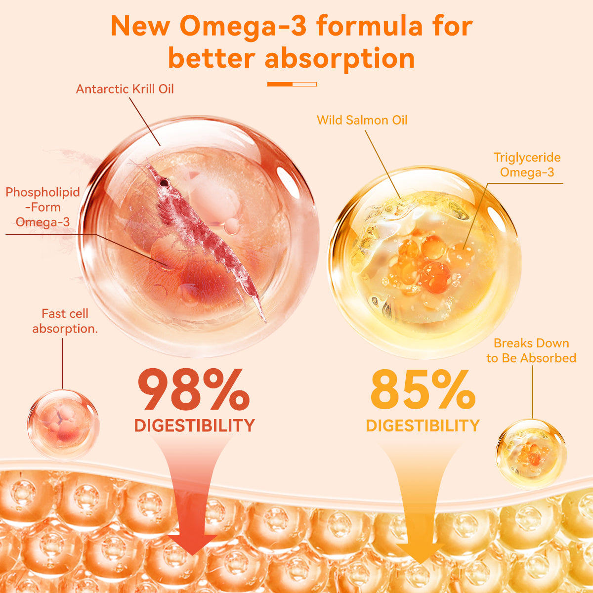 Puainta Krill & Salmon Oil for Dogs – Omega-3 Support for Skin, Coat & Vitality