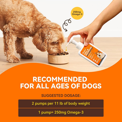 Puainta Krill & Salmon Oil for Dogs – Omega-3 Support for Skin, Coat & Vitality