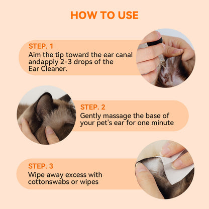 Puainta Quantum Silver Ear Drops for Dogs & Cats – Gentle Ear Care Solution