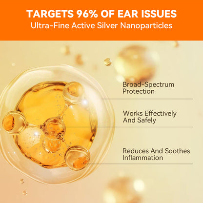 Puainta Quantum Silver Ear Drops for Dogs & Cats – Gentle Ear Care Solution